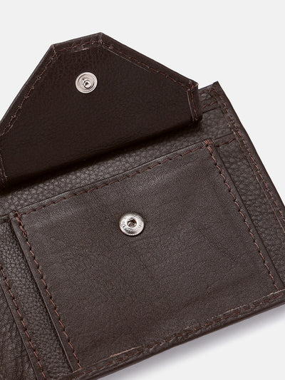 Premium Genuine Leather Bi-Fold Wallet | Sleek Coin Pocket & Card Organizer | Export Quality