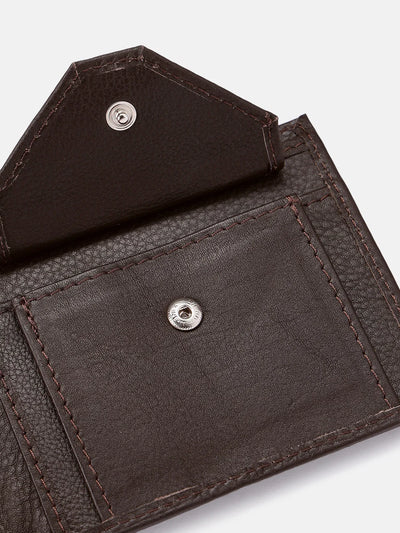 Premium Genuine Leather Belt & Wallet Combo – Classic Brown