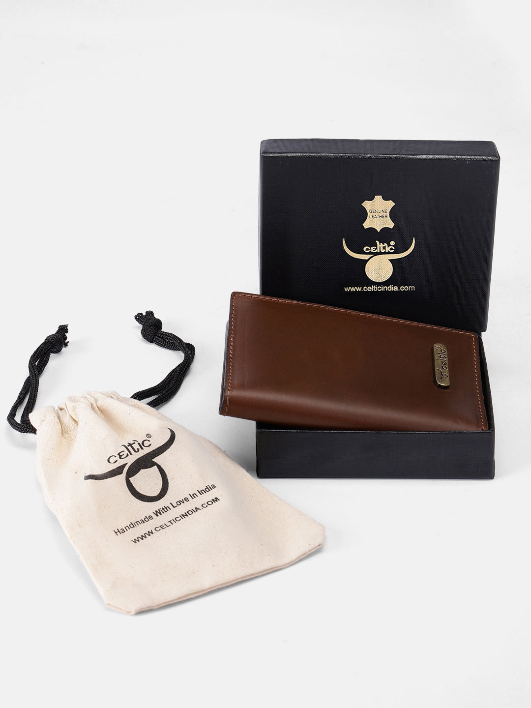 Premium Leather passport case with Compartment