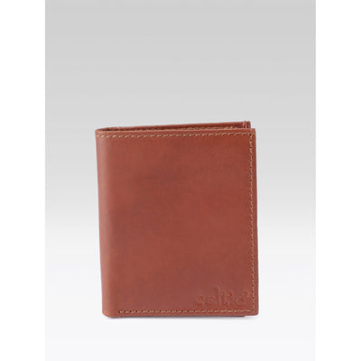Premium Genuine Leather Wallet with ID Window & Multi Card Slots Slim & Stylish