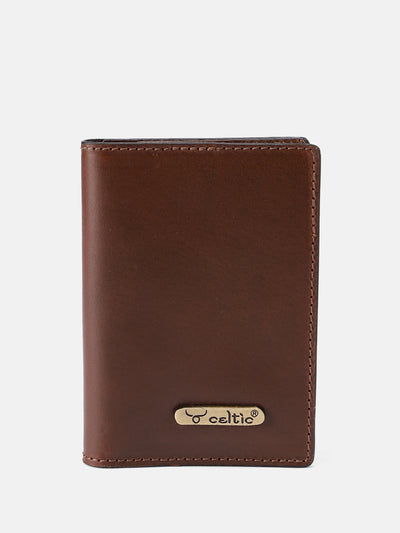 Premium Leather passport case with Compartment