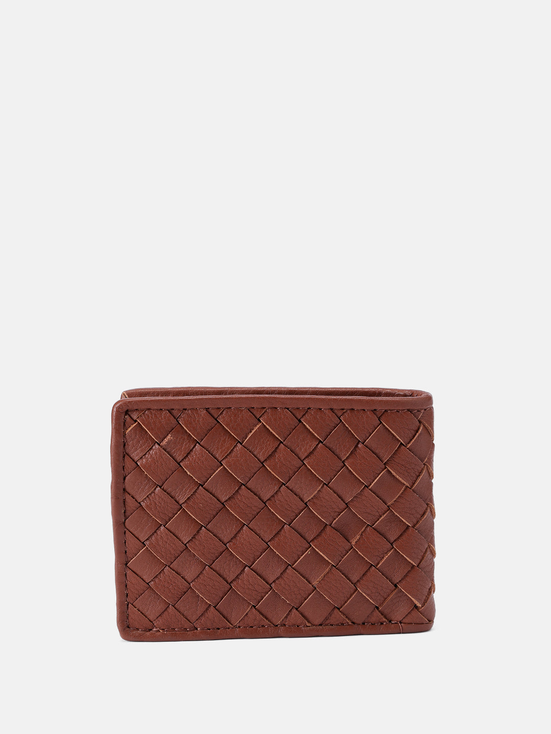 Premium Hand-Woven Leather Wallet with Coin Pocket & Multi-Card Storage by Celtic