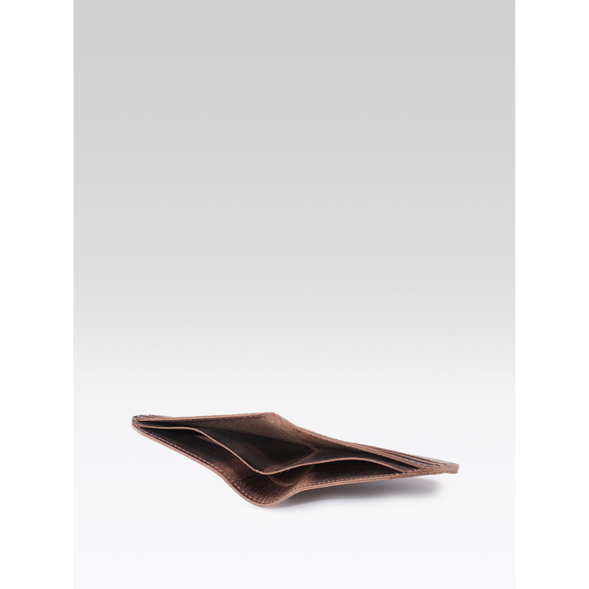 Premium Dual tone Genuine Leather Slim Bi-Fold Wallet