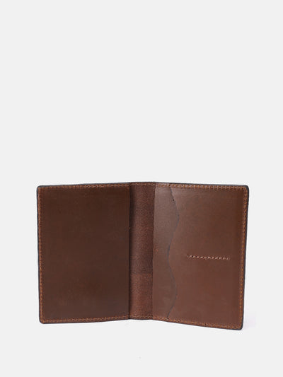 Premium Leather passport case with Compartment