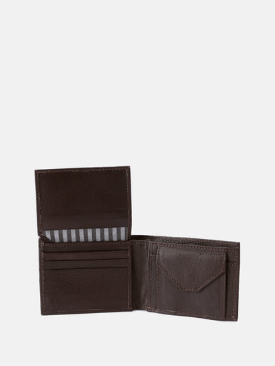 Premium Genuine Leather Bi-Fold Wallet | Sleek Coin Pocket & Card Organizer | Export Quality