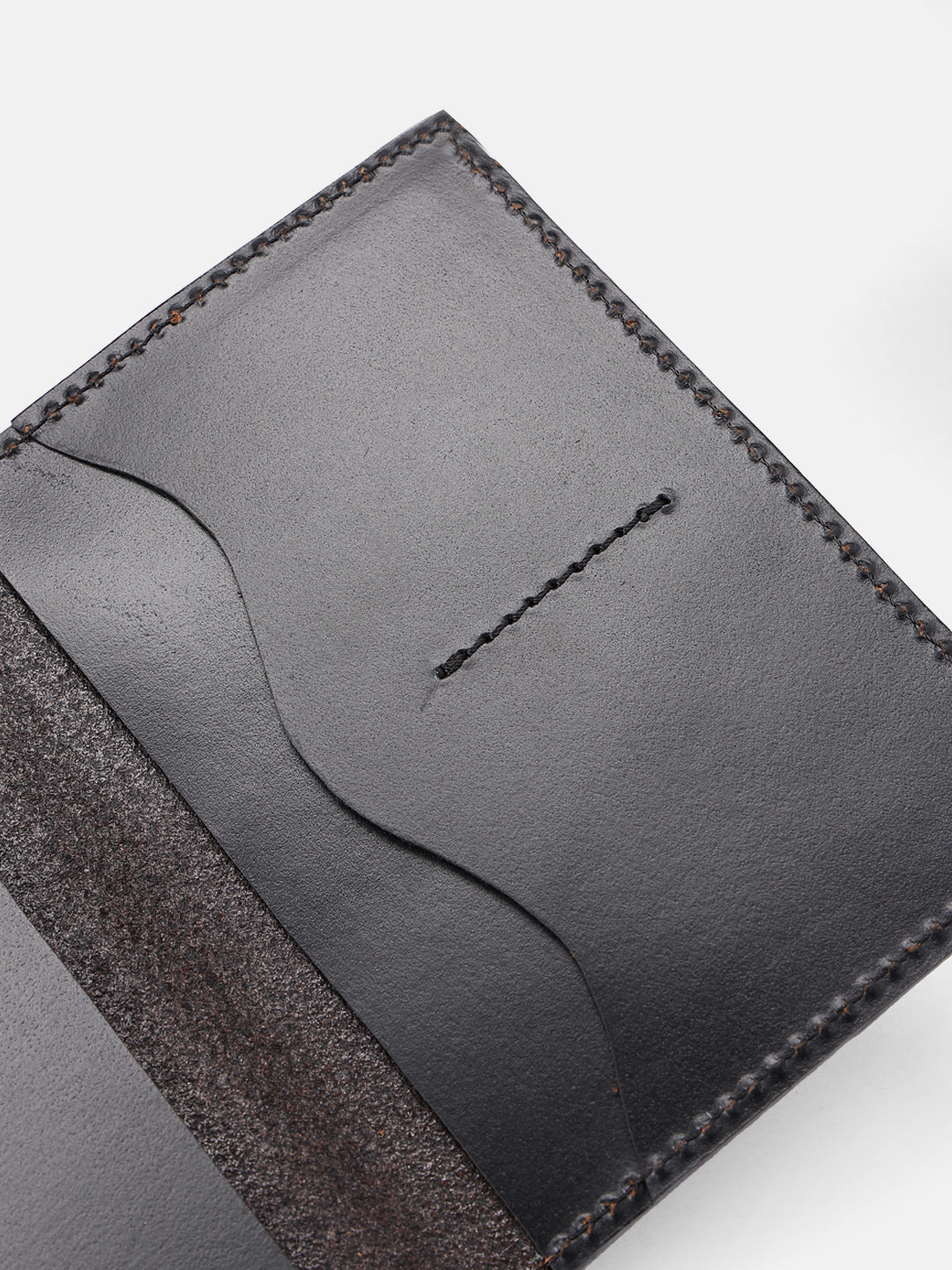 Premium Leather passport case with Compartment