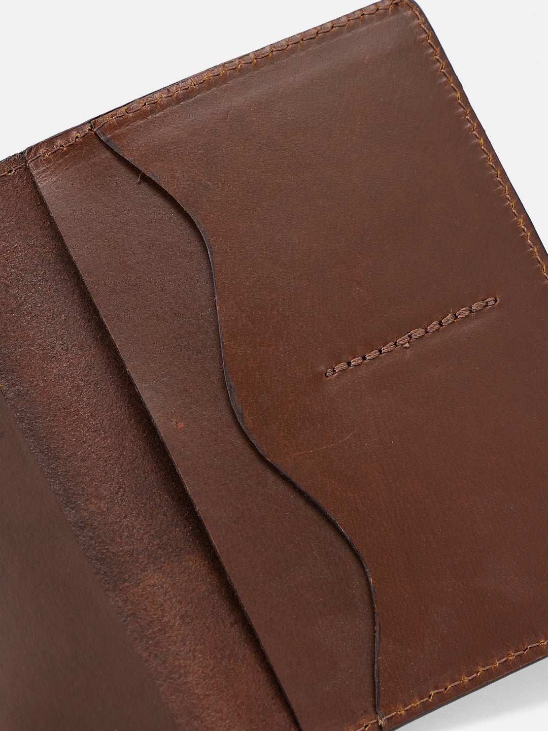 Premium Leather passport case with Compartment