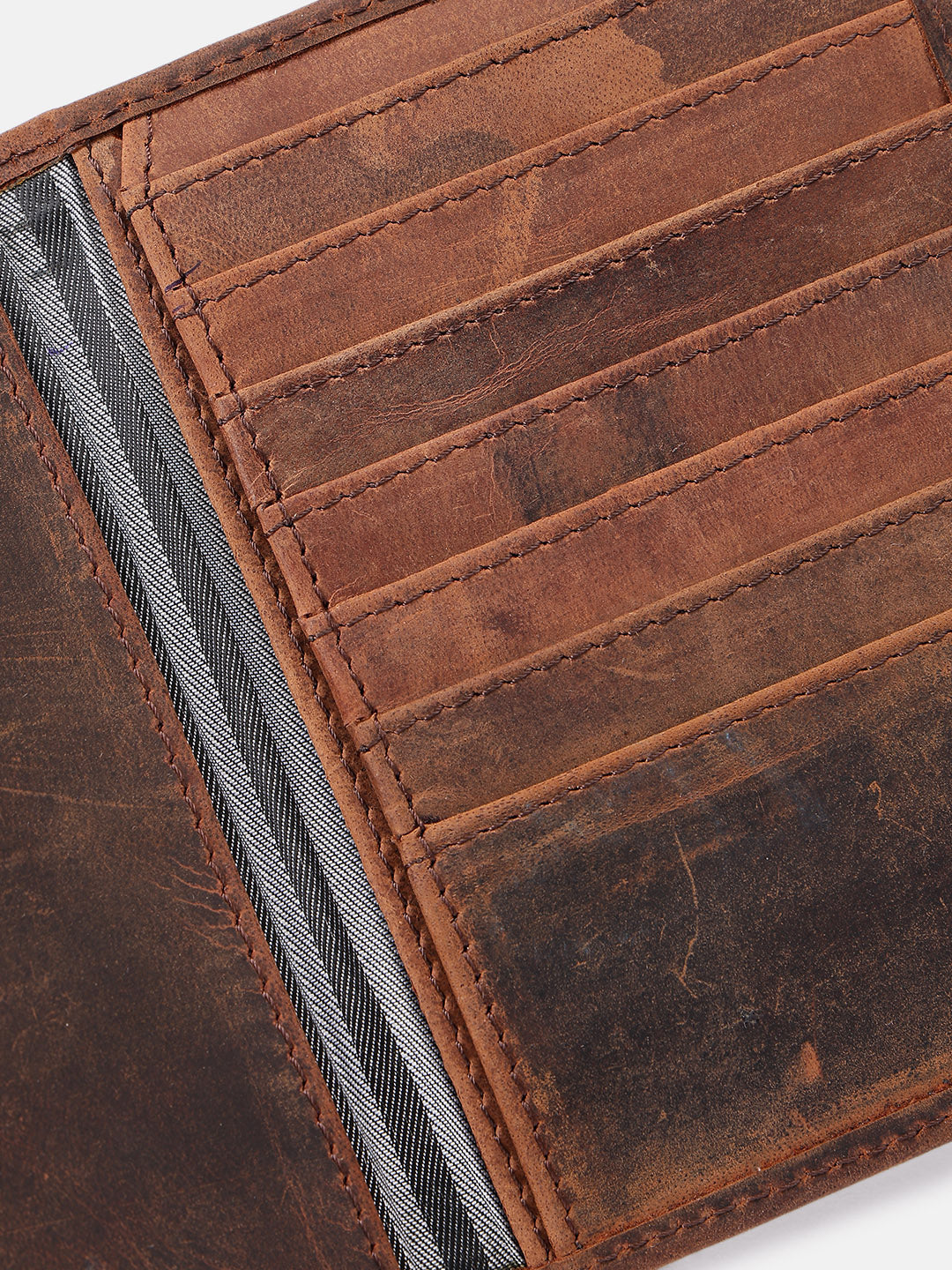 Premium Vintage Brown  Leather Card Holder Wallet Slim & Stylish