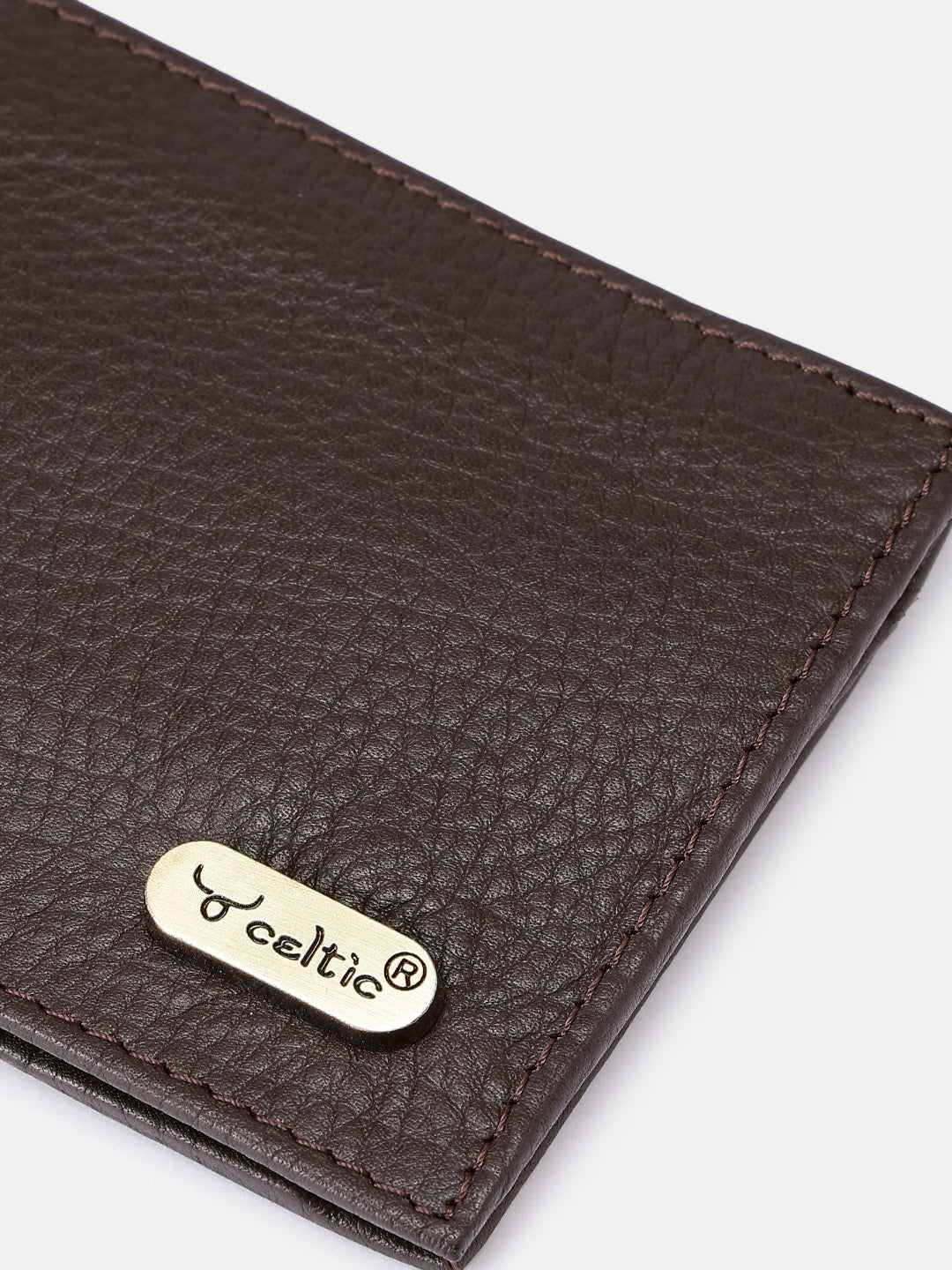 Premium Genuine Leather Bi-Fold Wallet | Sleek Coin Pocket & Card Organizer | Export Quality