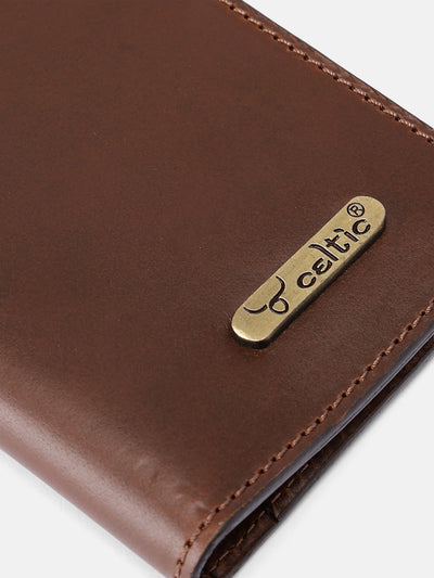 Premium Leather passport case with Compartment