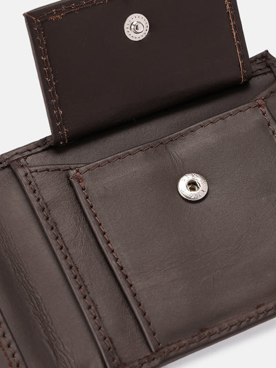 Celtic Genuine Leather Bi-Fold Wallet with Coin Pocket | Slim & Stylish Men’s Wallet
