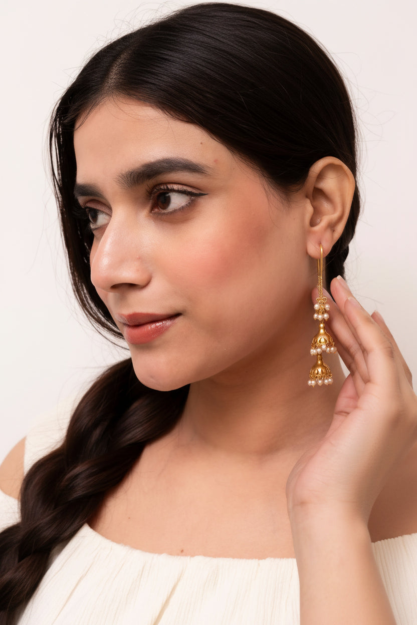 Pearl Gold Plated Sterling Silver Jewellery