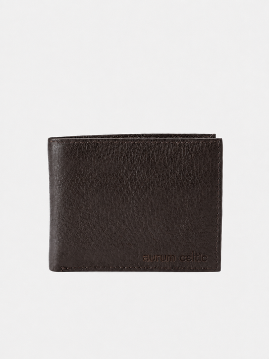Premium Genuine Leather Bi-Fold Wallet | Sleek Coin Pocket & Card Organizer | Export Quality