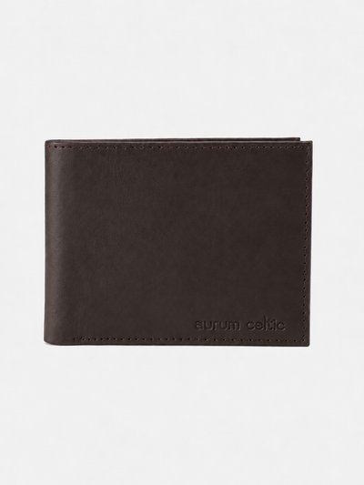 Celtic Genuine Leather Bi-Fold Wallet with Coin Pocket | Slim & Stylish Men’s Wallet