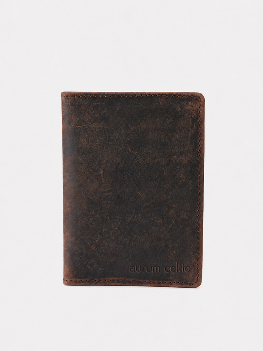 Premium Vintage Brown  Leather Card Holder Wallet Slim & Stylish
