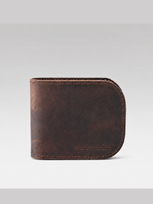 Premium Dual tone Genuine Leather Slim Bi-Fold Wallet