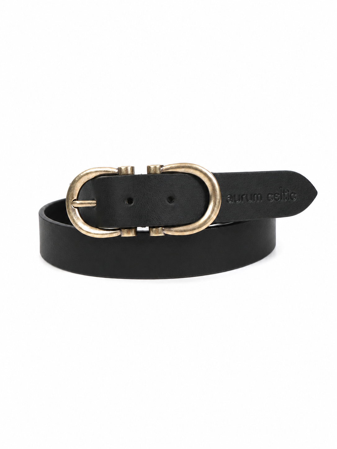 Premium Genuine Leather Belt & Wallet Combo – Black Gift Set