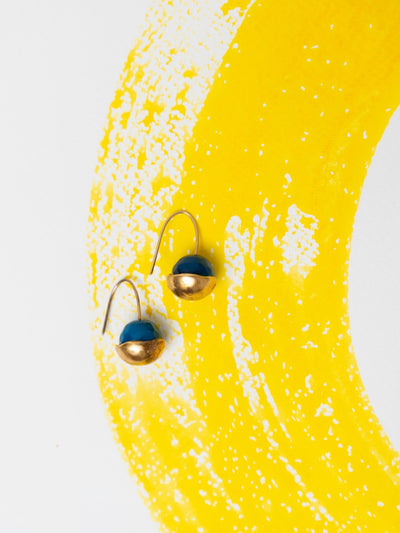 Berry Ball Drop Earrings